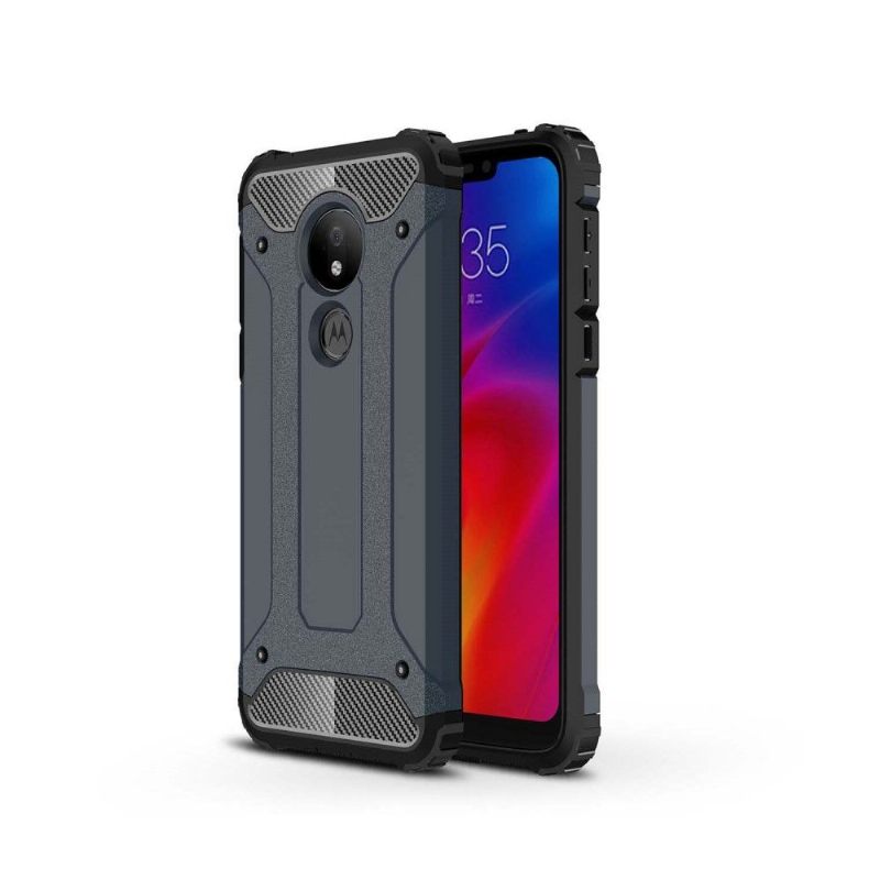 Telefoonhoesje voor Motorola Moto G7 Power Bescherming Hybride Pantserwacht