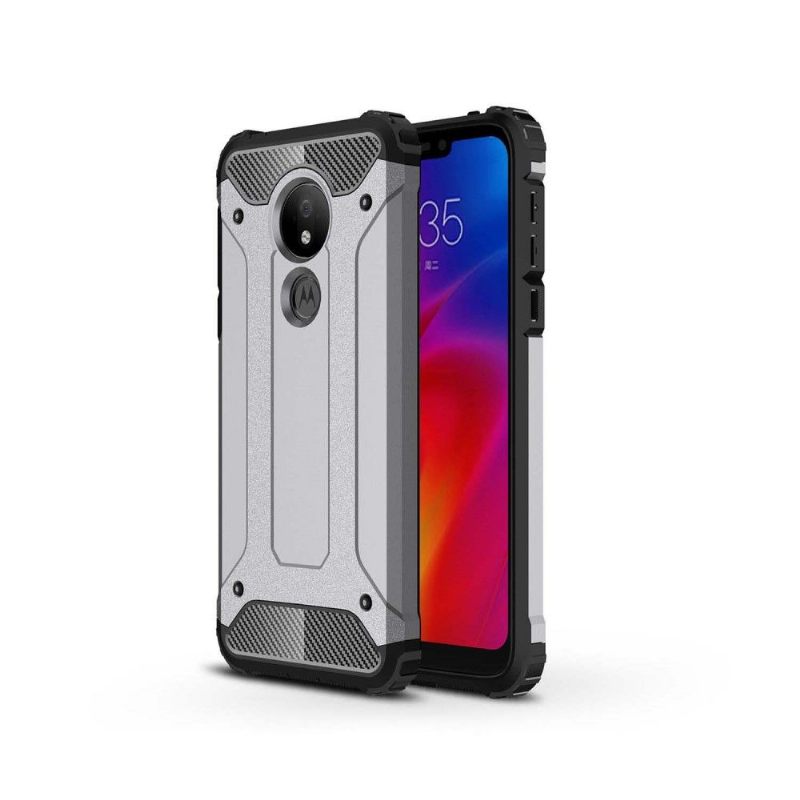 Telefoonhoesje voor Motorola Moto G7 Power Bescherming Hybride Pantserwacht