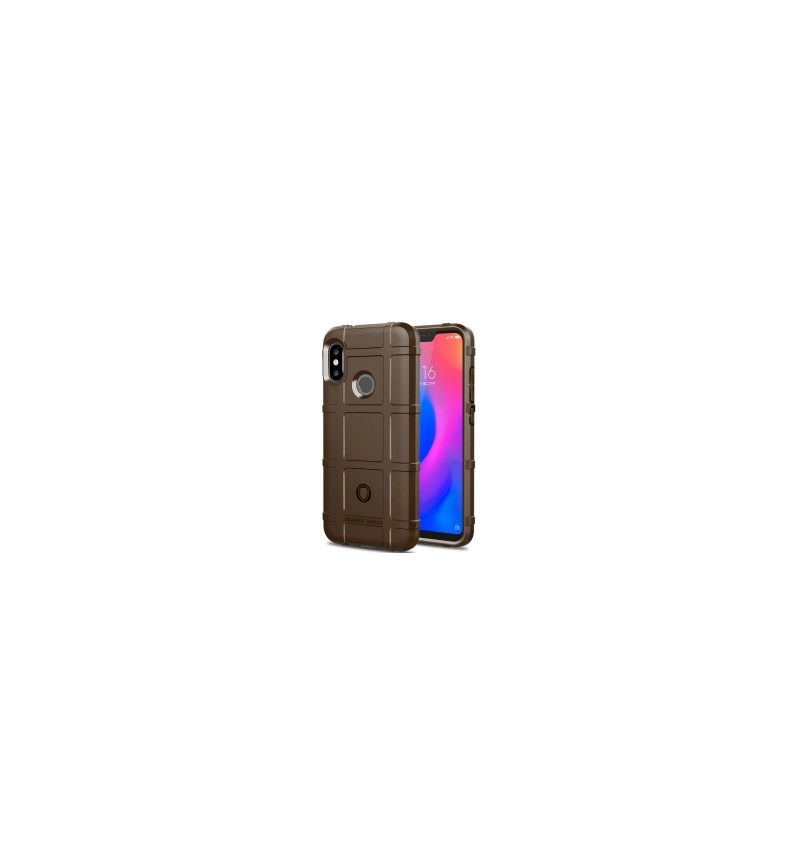 Hoesje voor Xiaomi Mi A2 Lite Vierkante Rasterbeschermer
