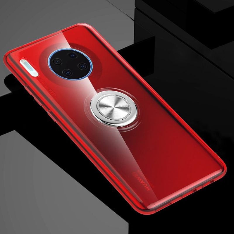Hoesje voor Huawei Mate 30 Transparant Met Magnetische Ring