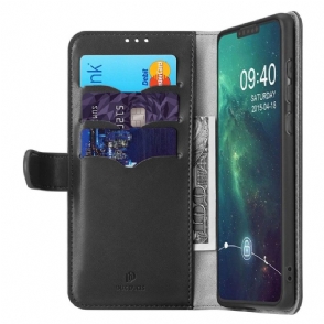 Leren Hoesje voor Huawei Mate 30 Bescherming Kado Lederen Serie
