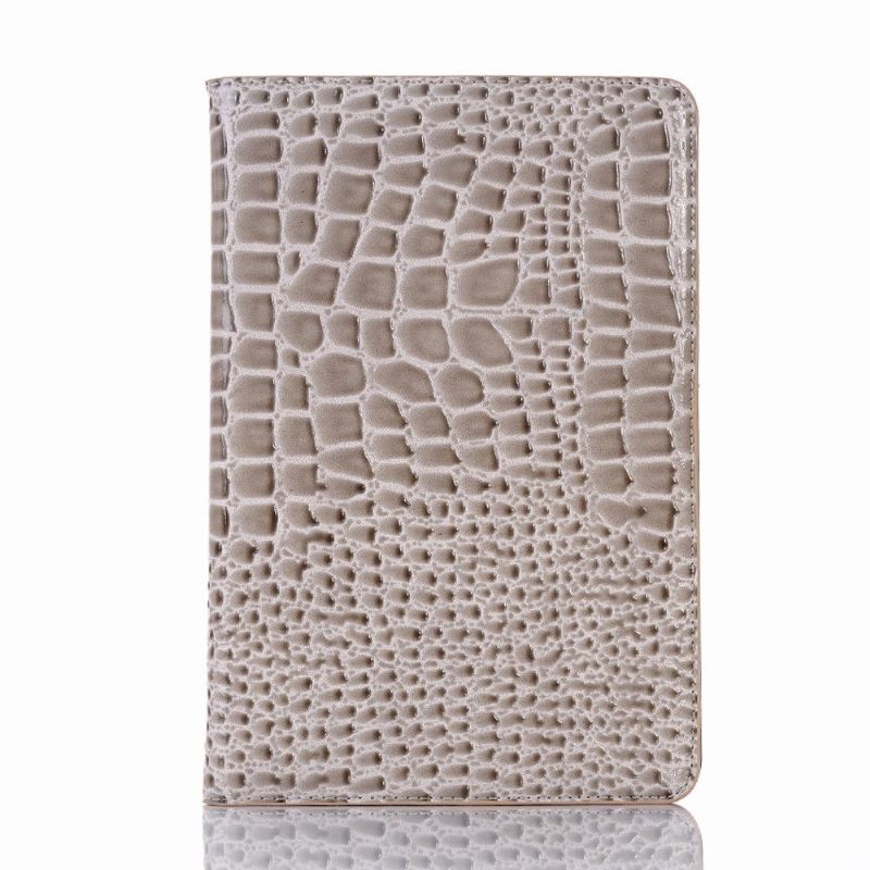iPad 10.2 - Hoes Van Kunstleer Met Krokodilleneffect