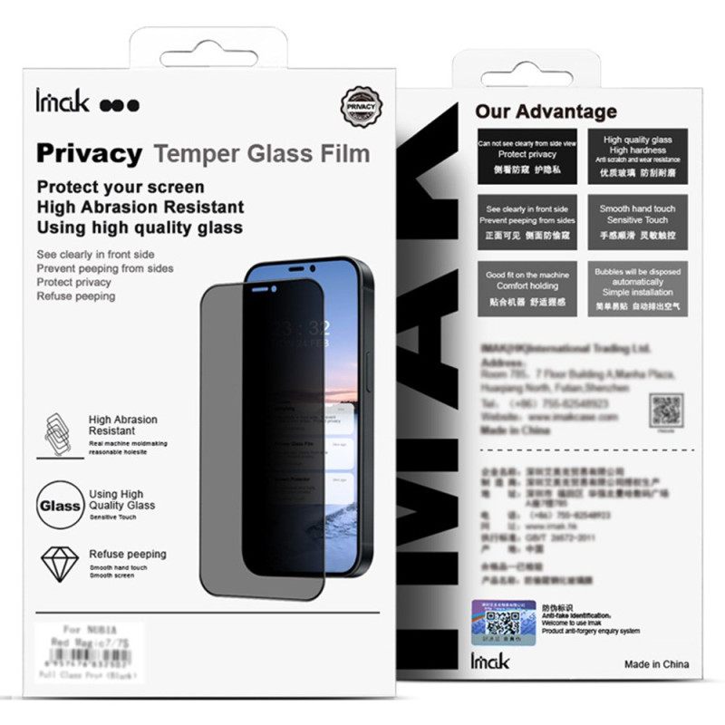 Anti-spionage Screenprotector Van Gehard Glas Voor Realme 14 Pro 5g