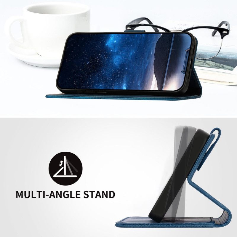 Bescherming Hoesje Realme 14 Pro 5g Geometrische Vlinders Met Riem