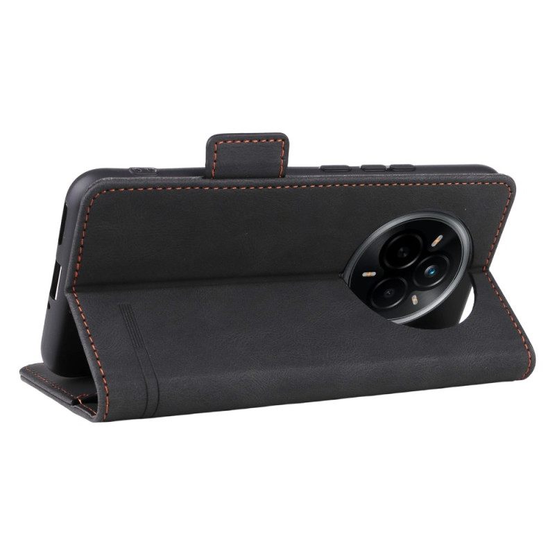 Folio-hoesje Realme 14 Pro 5g Retro Suède-effect