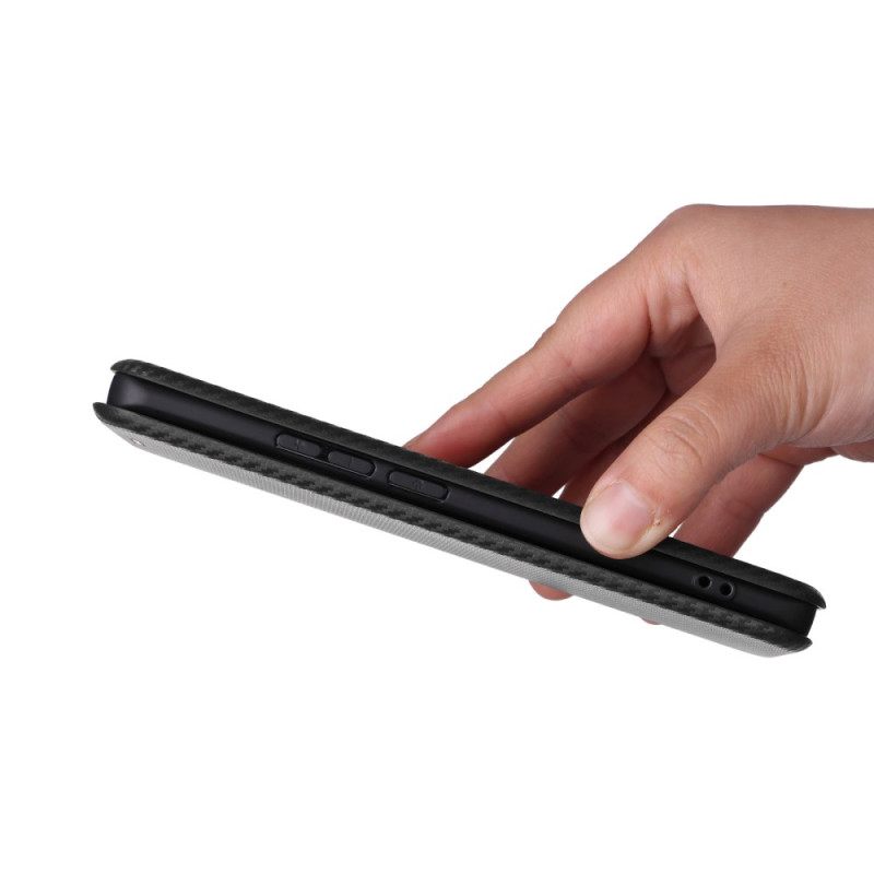 Folio-hoesje Realme 14 Pro 5g Telefoonhoesje Koolstofvezel