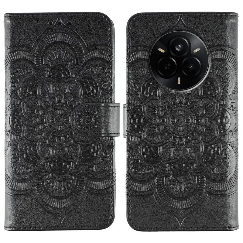 Folio-hoesje Realme 14 Pro 5g Telefoonhoesje Mandala-ontwerp