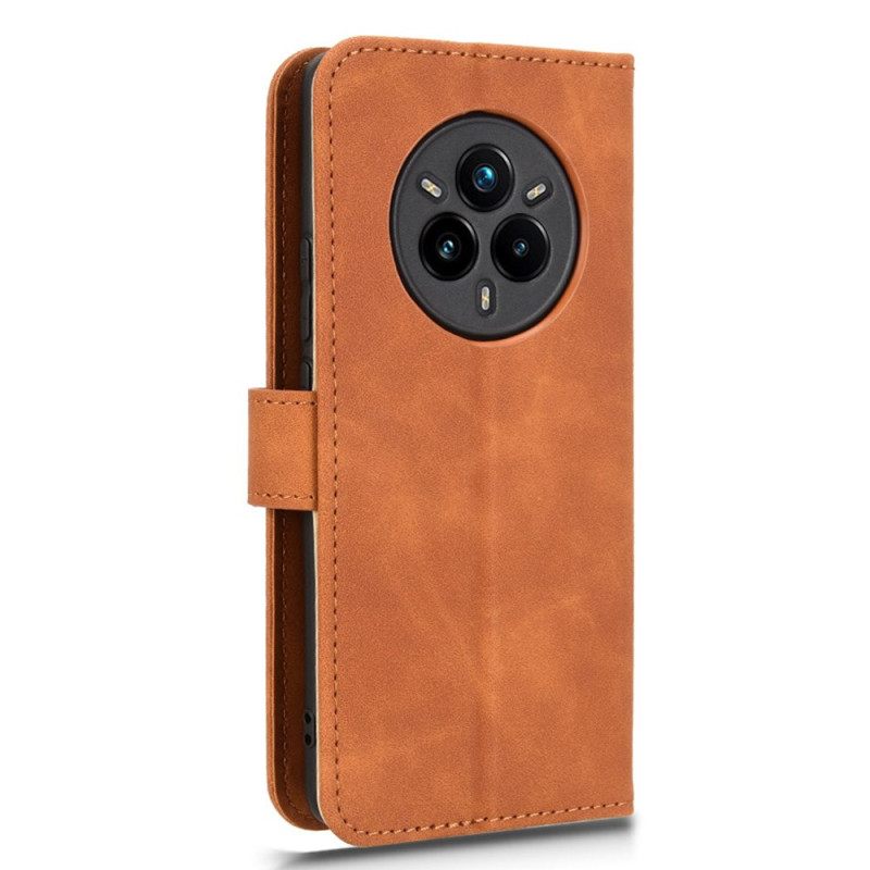 Folio-hoesje Realme 14 Pro 5g Telefoonhoesje Suède-effect