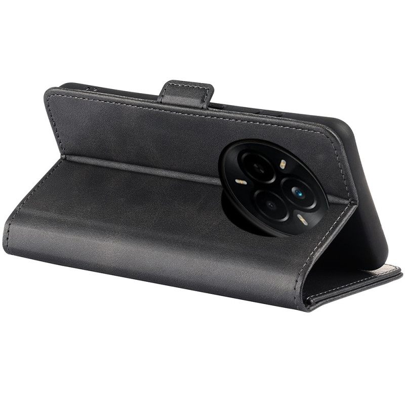 Leren Hoesje Realme 14 Pro 5g Dubbele Sluiting