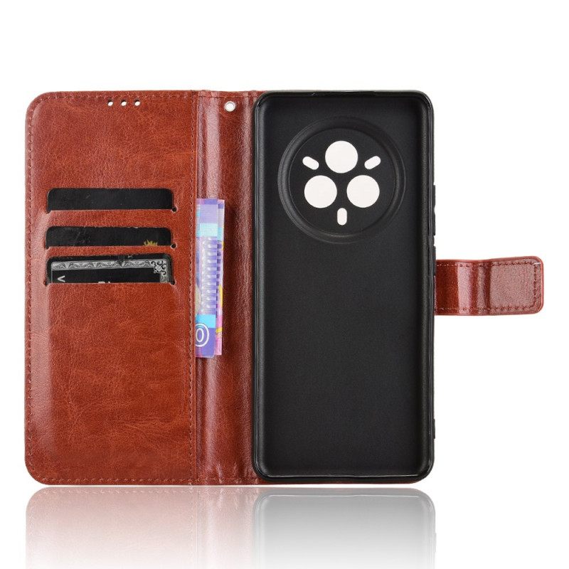 Leren Hoesje Realme 14 Pro 5g Opvallend Kunstleer