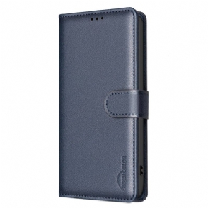 Leren Hoesje Voor Realme 14 Pro 5g Klassiek