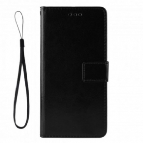 Leren Hoesje voor Moto G50 Flitsend Kunstleer