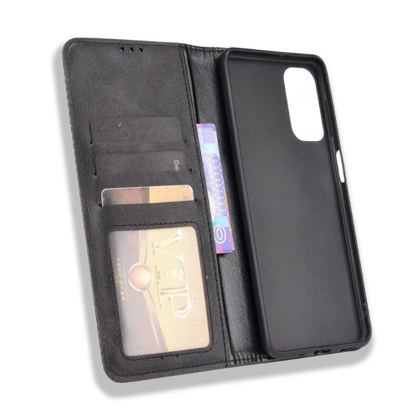 Cover voor Samsung Galaxy M52 5G Leer In Cirénius-stijl
