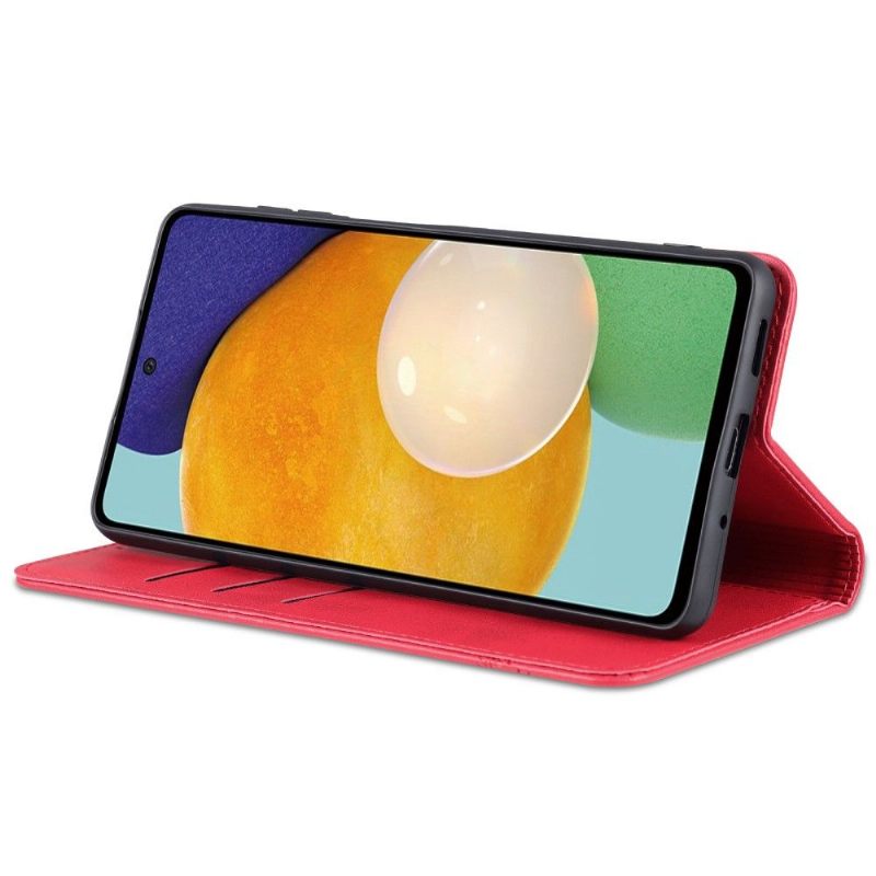 Cover voor Samsung Galaxy M52 5G Portemonnee Azns Kunstleer
