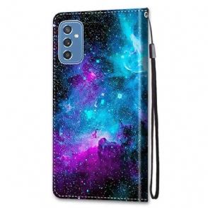Folio-hoesje voor Samsung Galaxy M52 5G Nevel