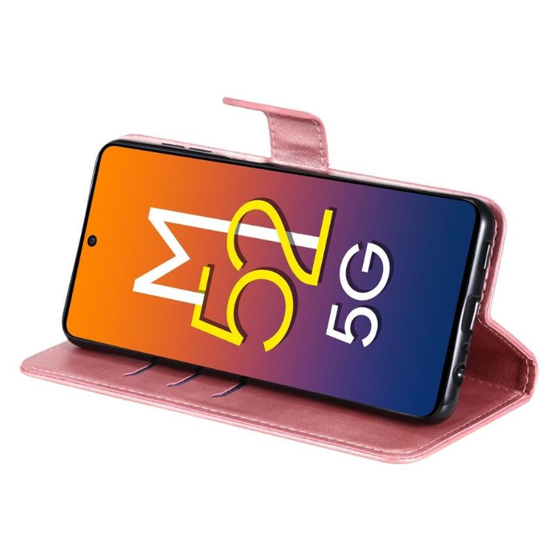 Folio-hoesje voor Samsung Galaxy M52 5G Portemonnee Elena Portemonnee