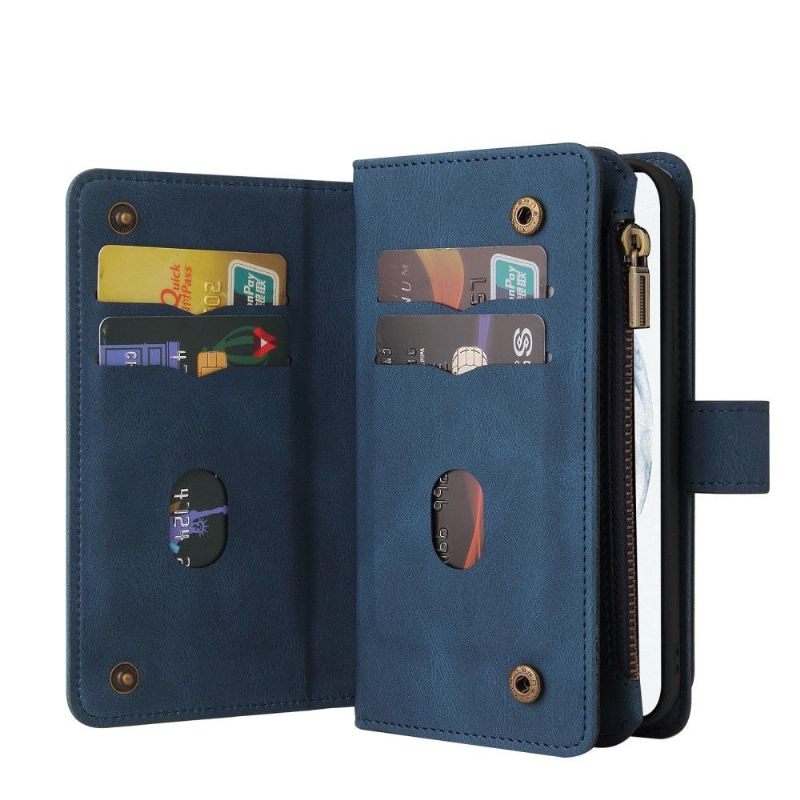 Folio-hoesje voor Samsung Galaxy M52 5G Portemonnee Met Ketting