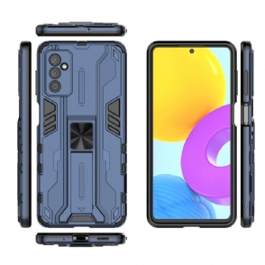 Hoesje voor Samsung Galaxy M52 5G Anti-fall Ondersteuning Voor Armor-serie