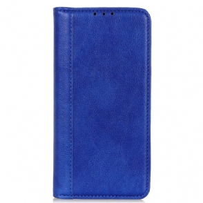 Bescherming Hoesje voor iPhone 14 Folio-hoesje Stijlvol Splitleer