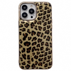 Telefoonhoesje voor iPhone 14 Luipaardhuid-effect