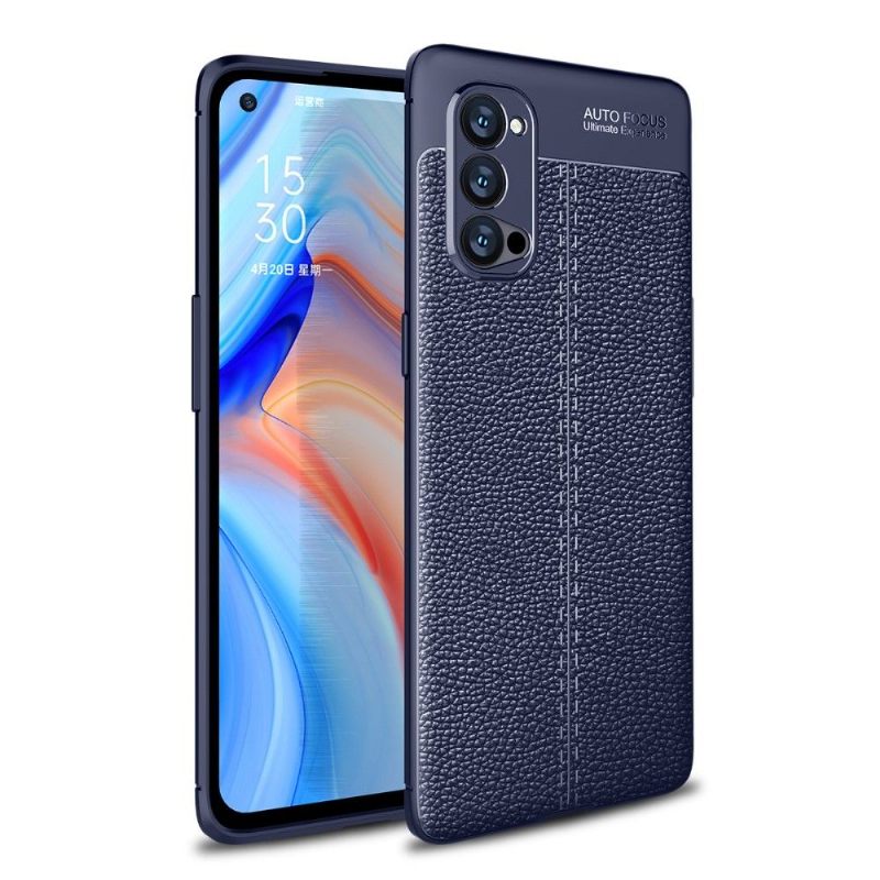 Hoesje voor Oppo Reno 4 Pro 5G Slang Met Korrelafwerking
