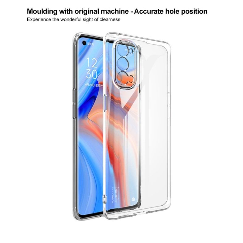 Hoesje voor Oppo Reno 4 Pro 5G Transparant