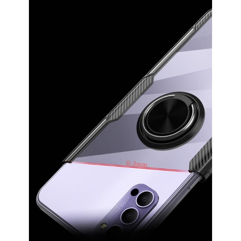 Telefoonhoesje voor Oppo Reno 4 Pro 5G Bescherming Transparante Vinger