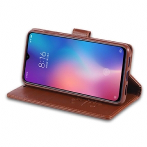 Cover voor Xiaomi Mi 9 SE Azns Kunstleer Kaarthouder