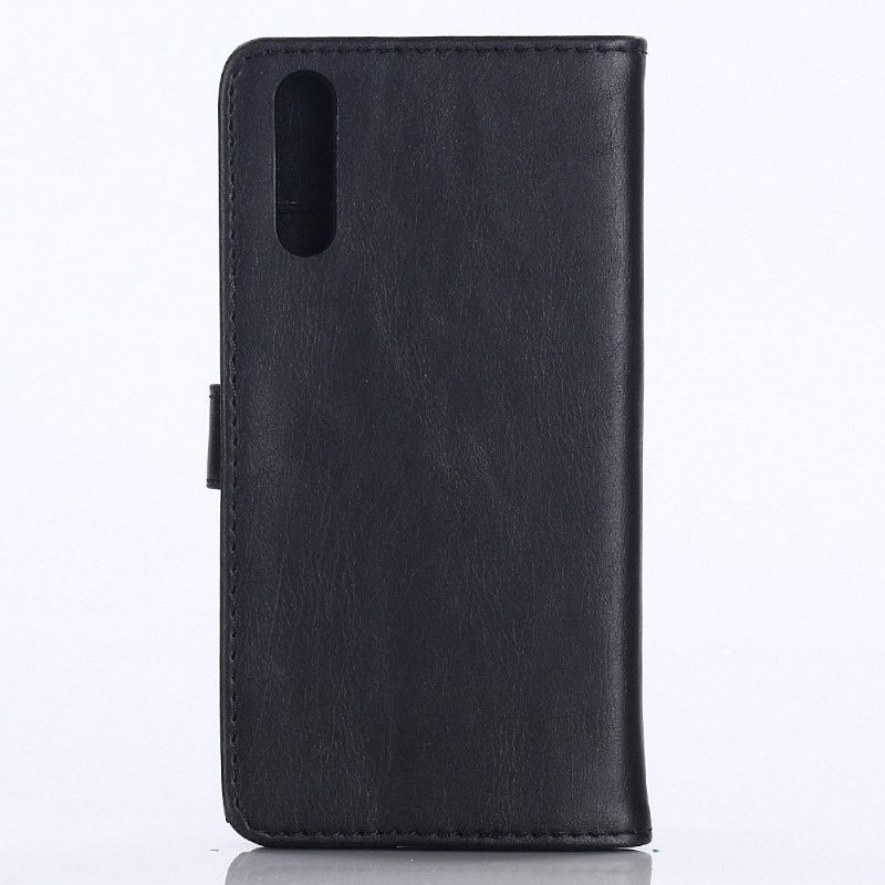 Cover voor Xiaomi Mi 9 SE Retro Chic Kunstleer
