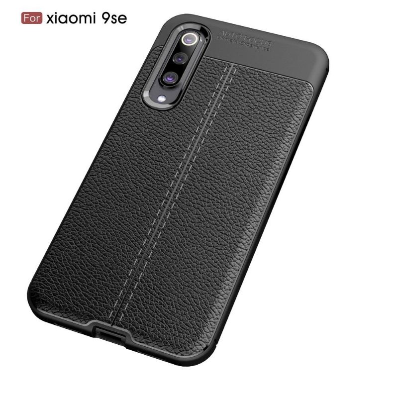Hoesje voor Xiaomi Mi 9 SE Afwerkingsgel Van Kunstleer