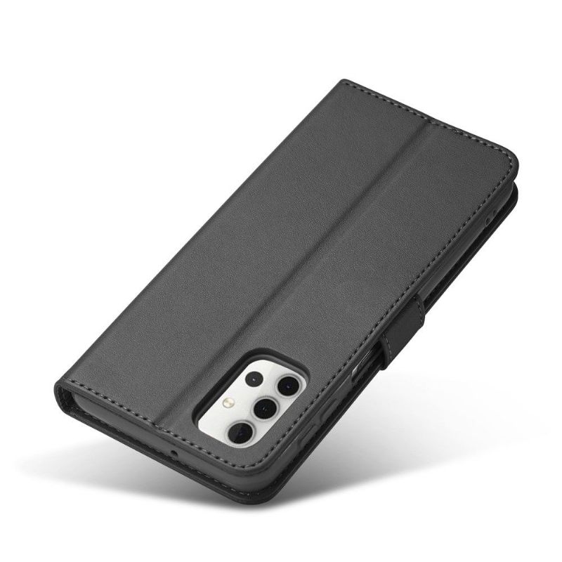 Cover voor Samsung Galaxy A32 5G Folio-hoesje Ledereffect Lc.imeeke