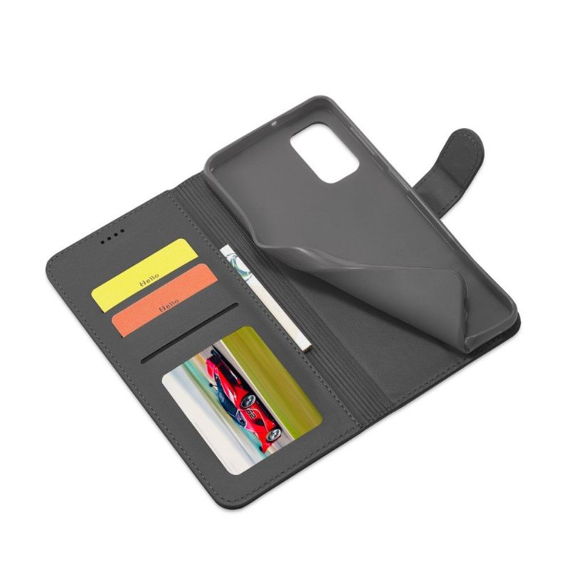 Cover voor Samsung Galaxy A32 5G Folio-hoesje Ledereffect Lc.imeeke