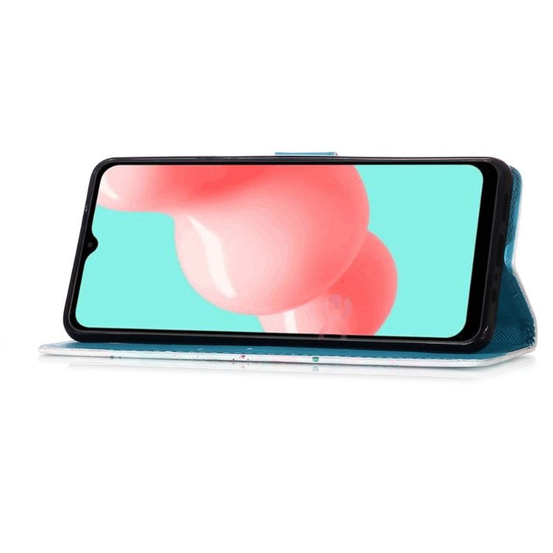 Folio-hoesje voor Samsung Galaxy A32 5G Calavera-patroon