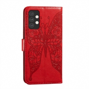 Folio-hoesje voor Samsung Galaxy A32 5G Reliëfvlinder
