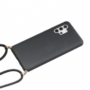 Hoesje voor Samsung Galaxy A32 5G Anti-fall Met Schouderriem