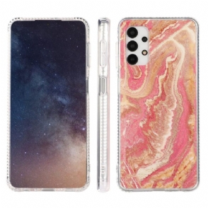Hoesje voor Samsung Galaxy A32 5G Glanzend Marmer