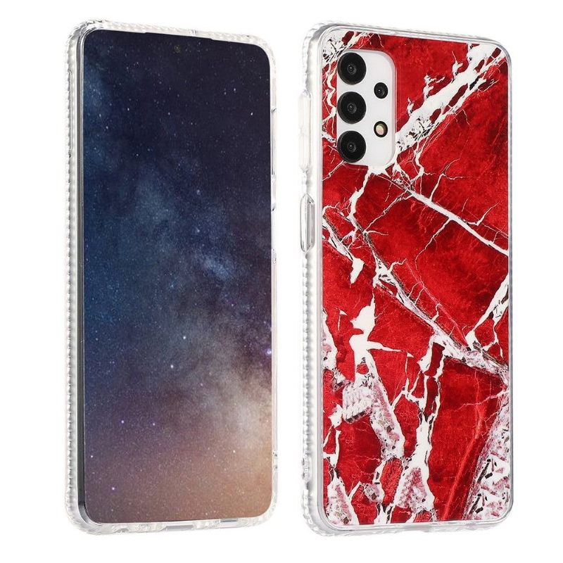 Hoesje voor Samsung Galaxy A32 5G Glanzend Marmer