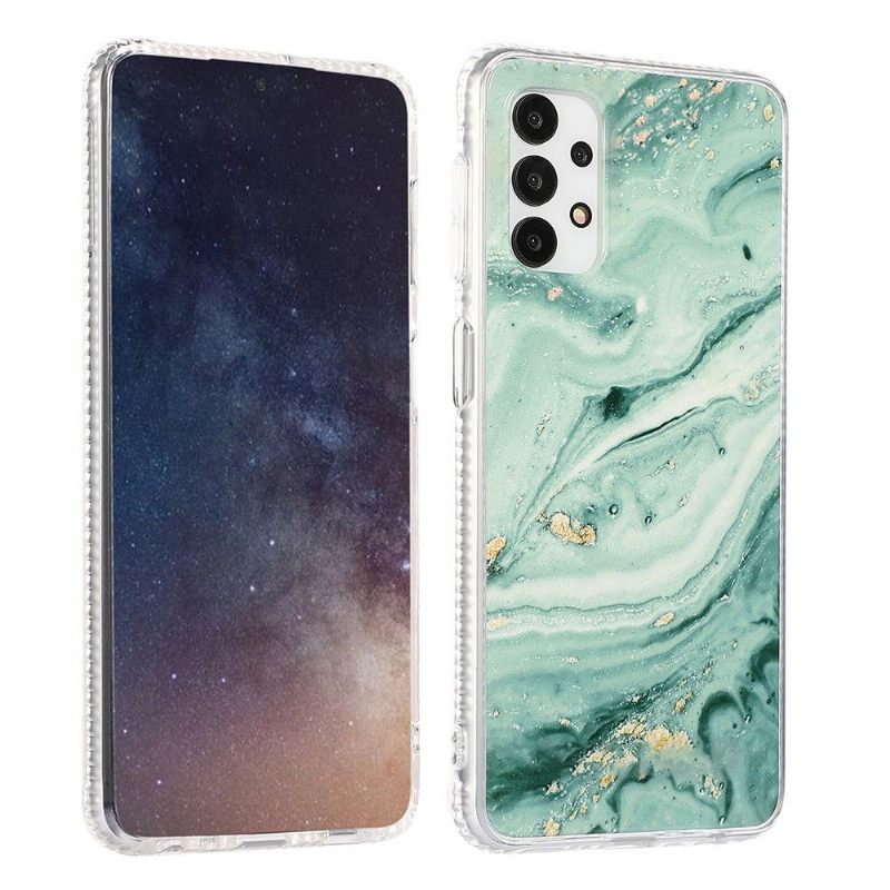 Hoesje voor Samsung Galaxy A32 5G Glanzend Marmer
