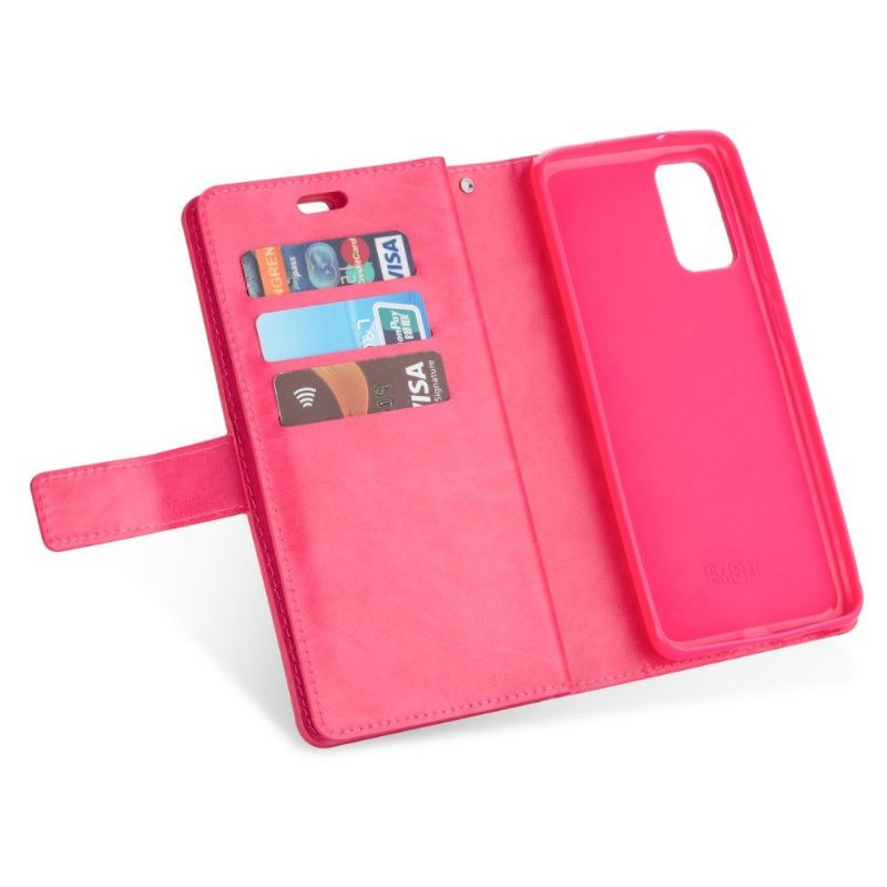 Leren Hoesje voor Samsung Galaxy A32 5G Bescherming Portemonnee Leren Met Ketting Kunstleer