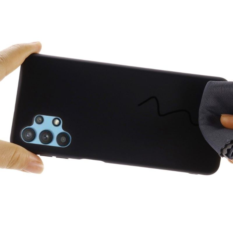 Telefoonhoesje voor Samsung Galaxy A32 5G Puro Vloeibare Siliconen