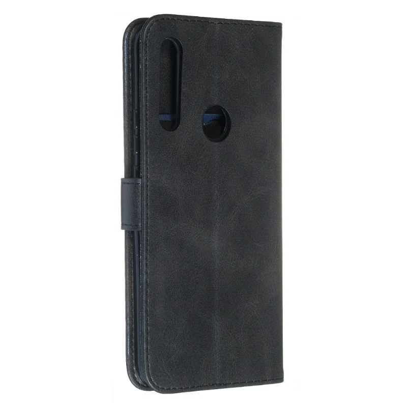 Folio-hoesje voor Honor 9X Rits Met Leereffect