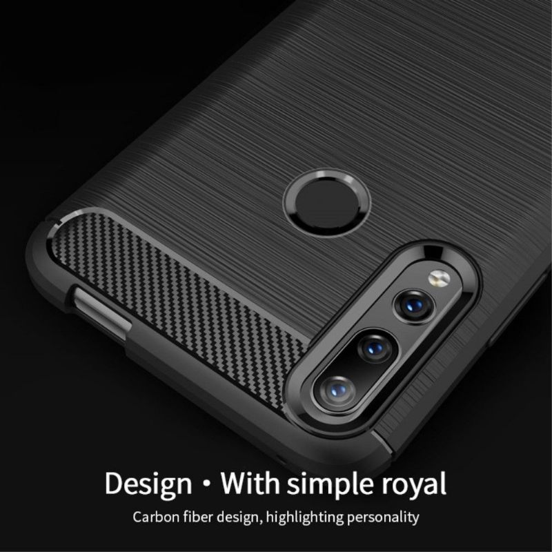 Hoesje voor Honor 9X Geborsteld Effect Mofi