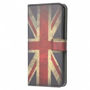 Folio-hoesje voor Samsung Galaxy M12 / A12 Engelse Vlag