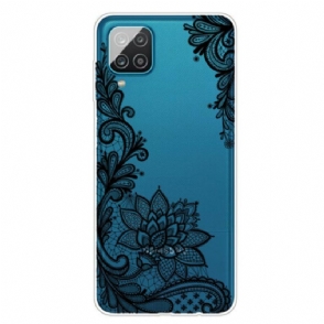 Telefoonhoesje voor Samsung Galaxy M12 / A12 Prachtig Kant