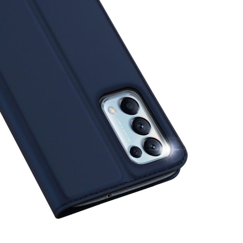 Case voor Oppo Find X3 Lite Zakelijk Satijneffect