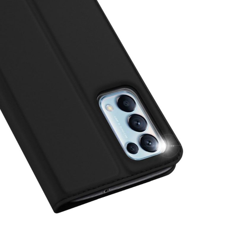 Case voor Oppo Find X3 Lite Zakelijk Satijneffect