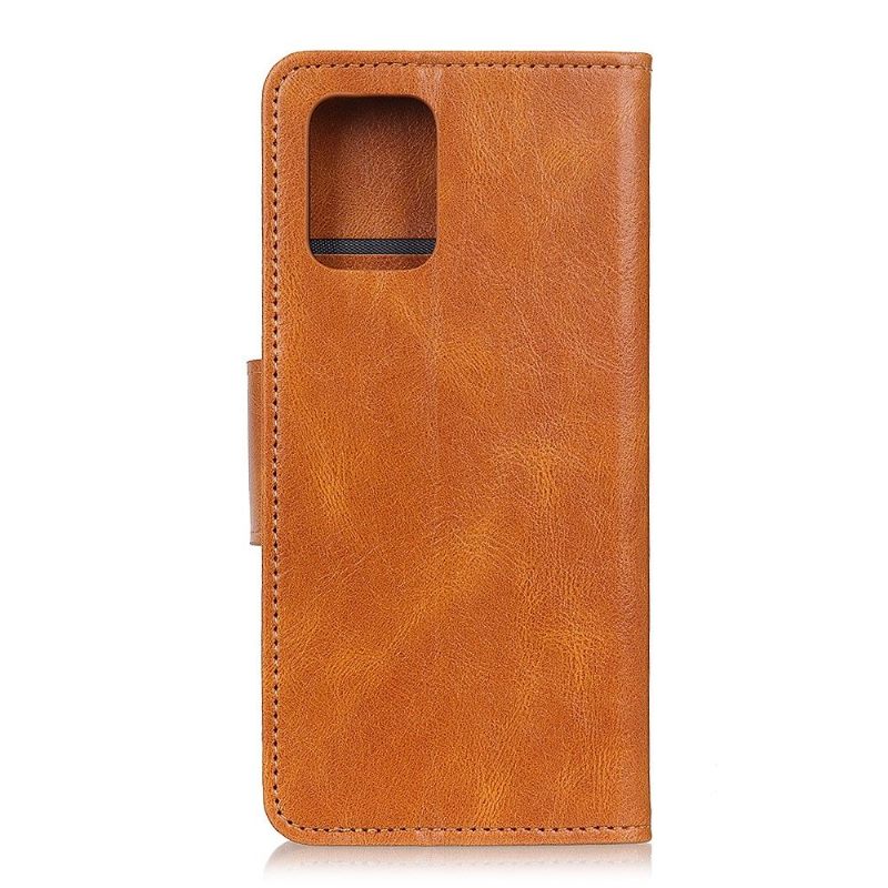 Flip Case voor Oppo Find X3 Lite Folio-hoesje Faux Leather Folio Stand Functie