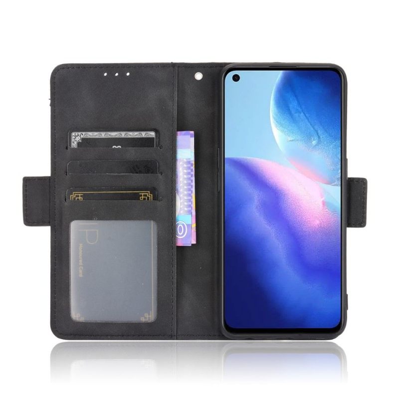 Leren Hoesje voor Oppo Find X3 Lite Bescherming Premium Met Kaarthouder