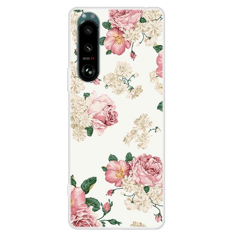 Hoesje voor Sony Xperia 5 III Bloemen