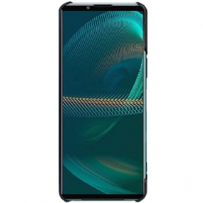 Hoesje voor Sony Xperia 5 III Imak Tweekleurig Kunstleer